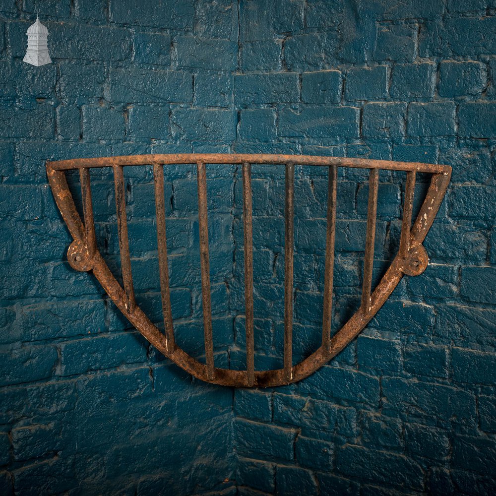 Equine Corner Hay Racks, Pair - Wrought Iron