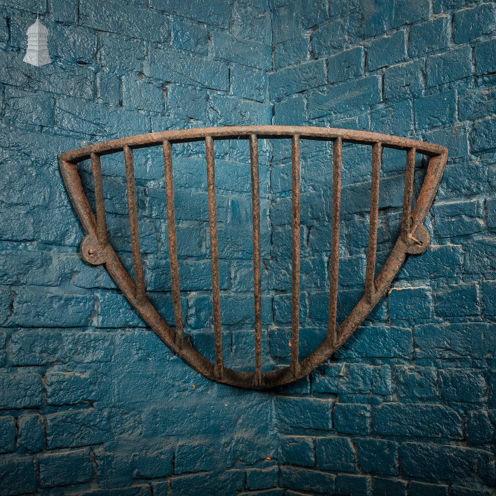 Equine Corner Hay Racks, Pair - Wrought Iron