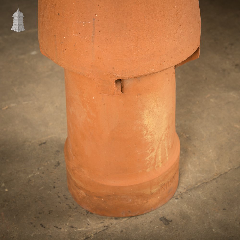 Set of Three Reclaimed Marcone Vented Chimney Pots