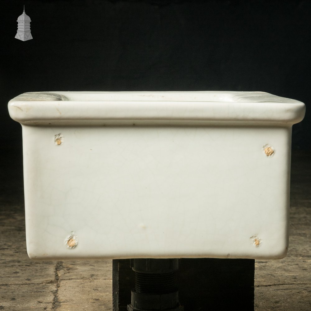 Laboratory Sink, White Glazed Small Belfast Sink by Royal Doulton