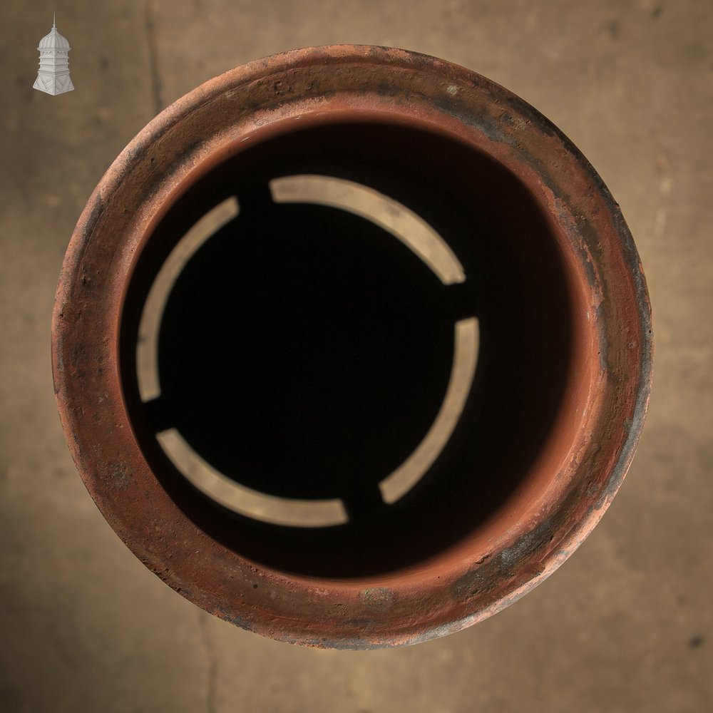 Set of Three Reclaimed Marcone Vented Chimney Pots