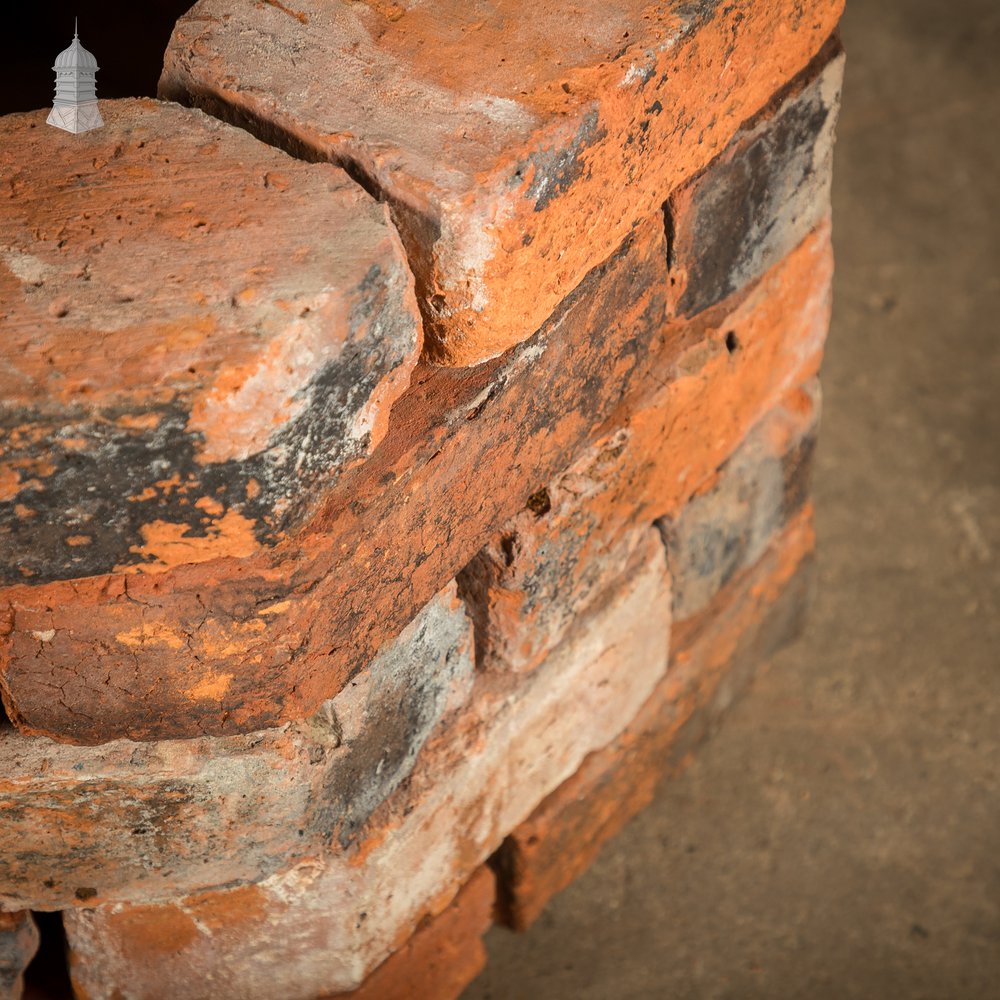 Red Squint Bricks, Batch of 440, Reclaimed
