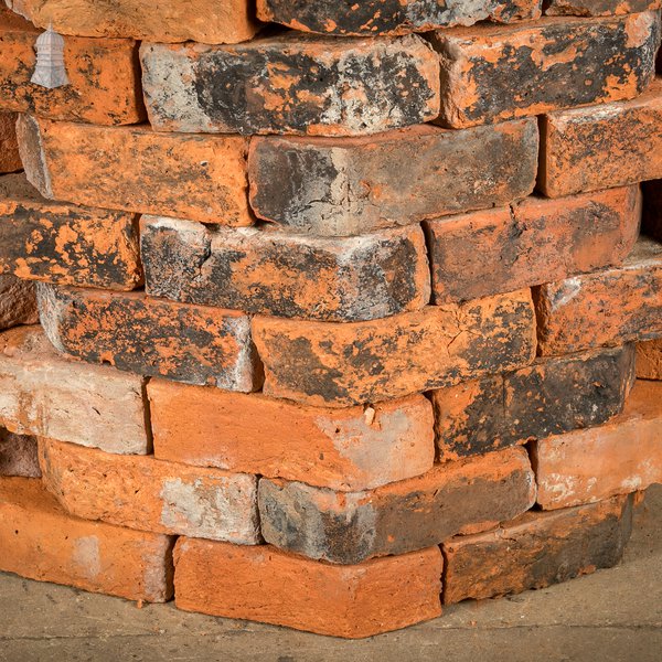 Red Squint Bricks, Batch of 440, Reclaimed