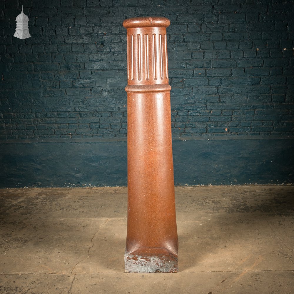 5ft Fluted Cannon Head Chimney Pot