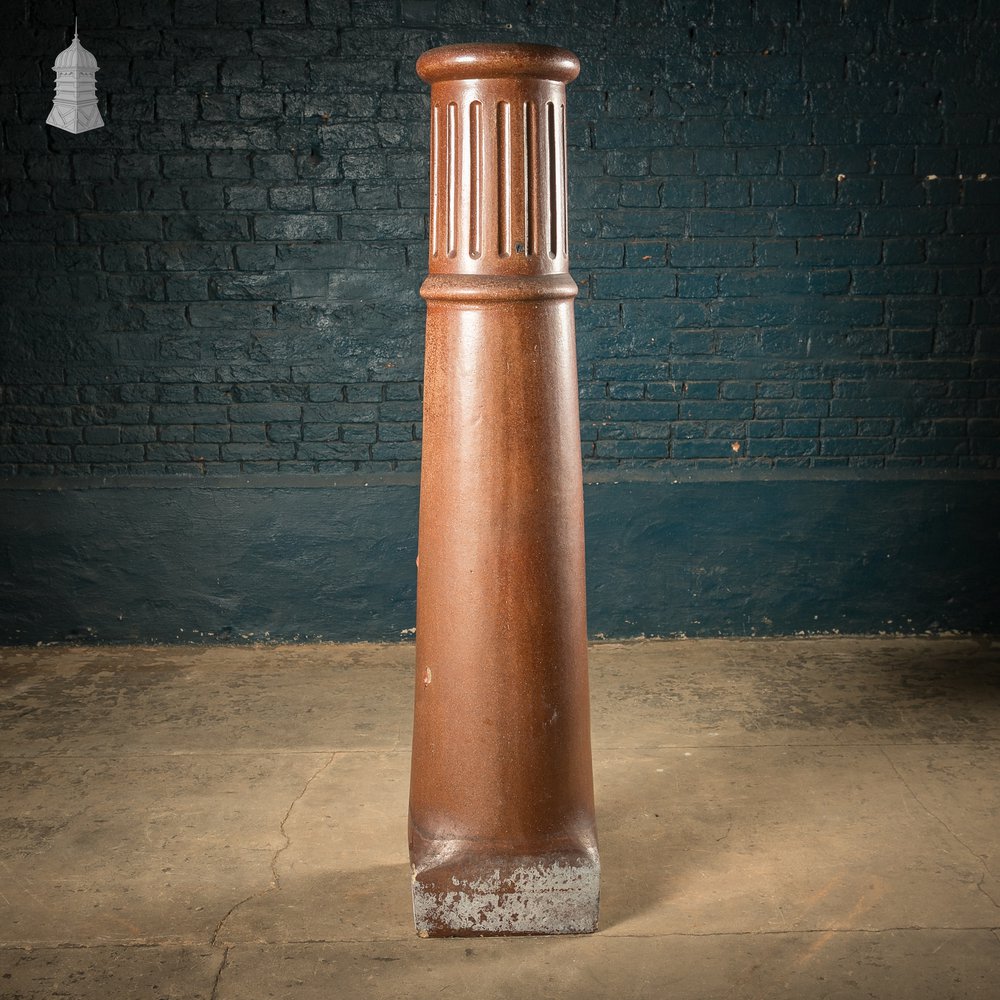 5ft Fluted Cannon Head Chimney Pot