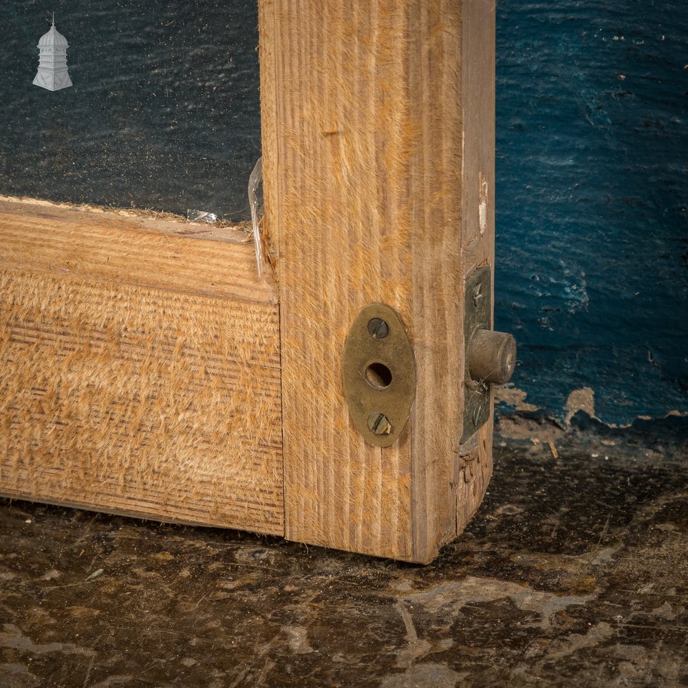 Glazed Pine Door, Cupboard Arched Door with Broken Glazing