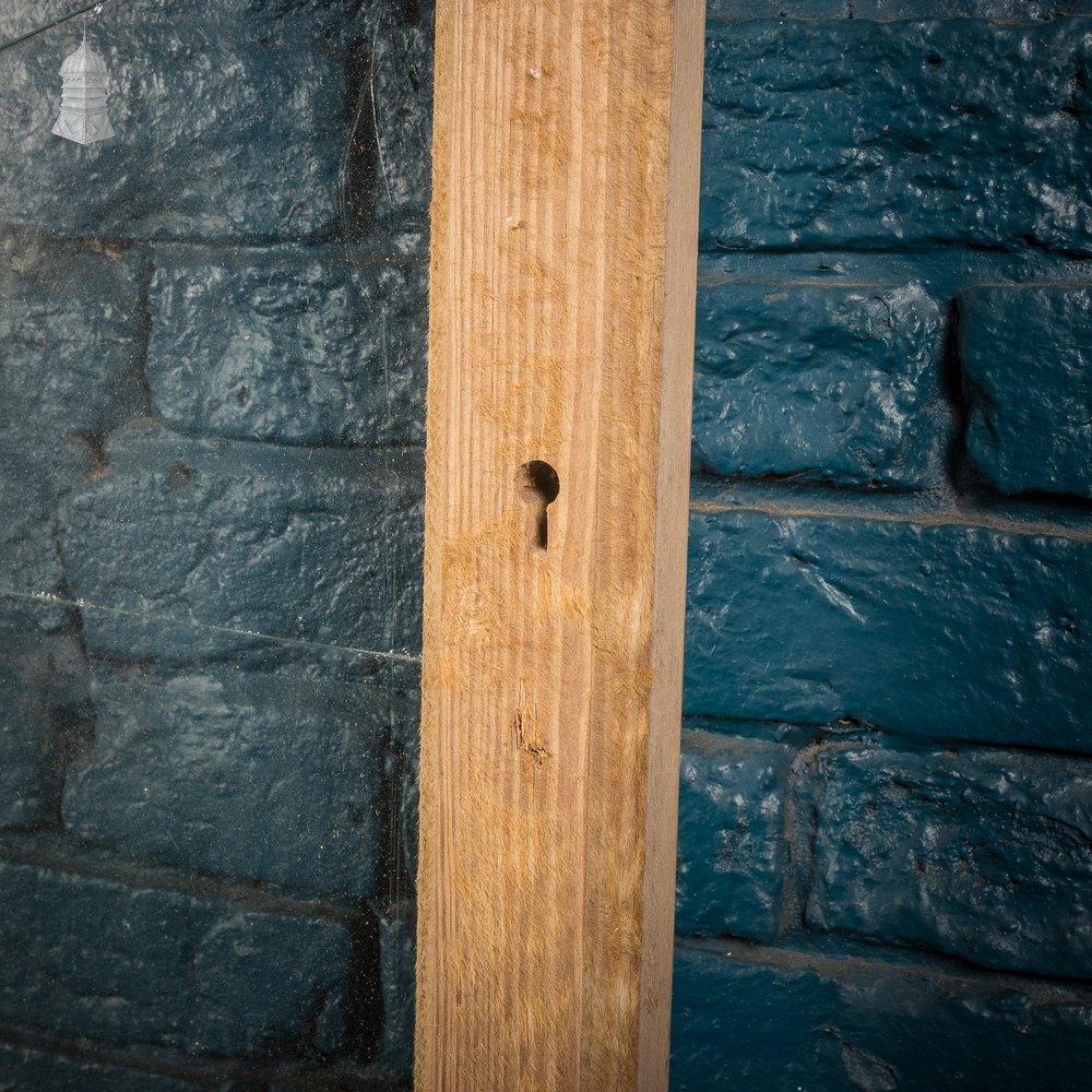 Glazed Pine Door, Cupboard Arched Door with Broken Glazing