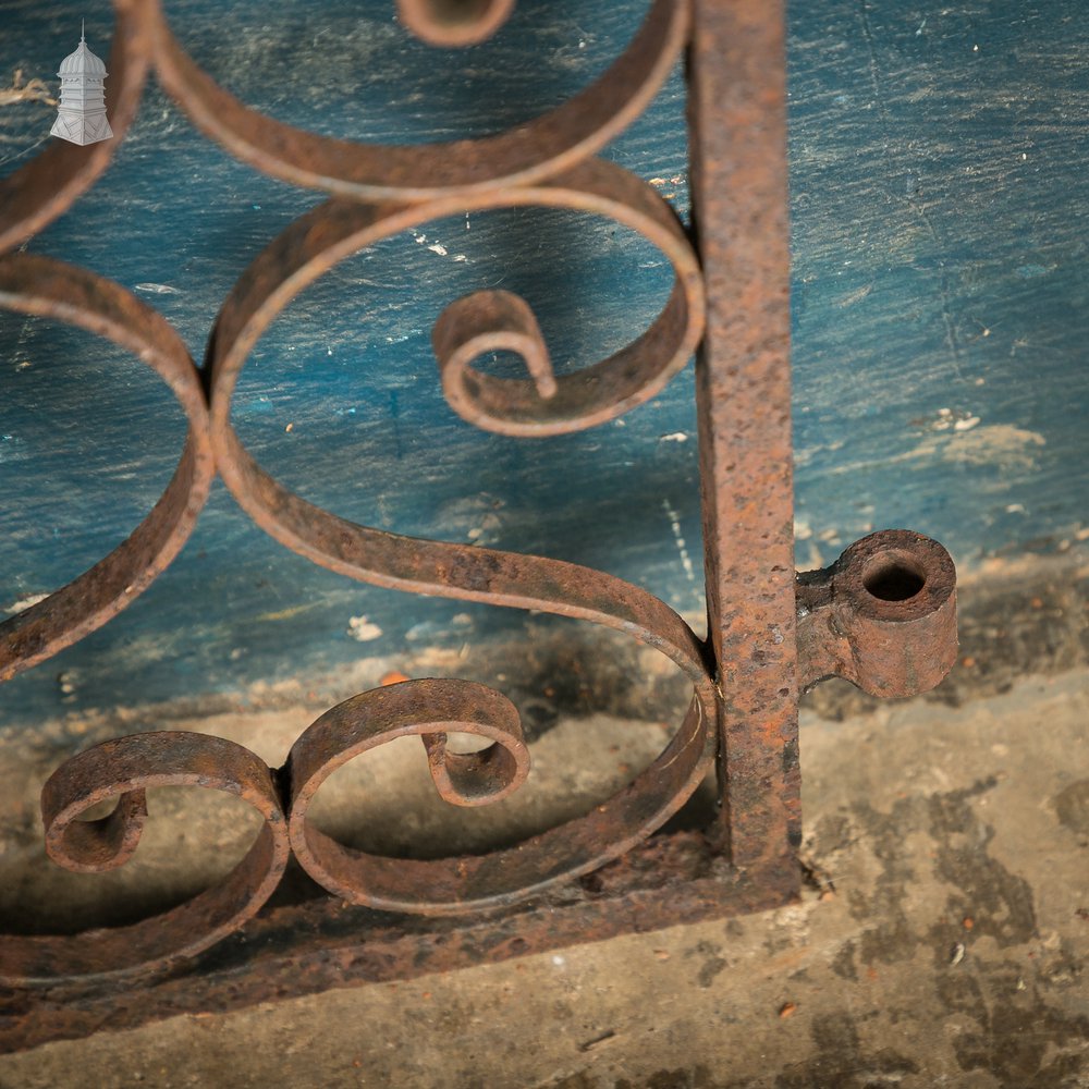 Scrollwork Pedestrian Gate