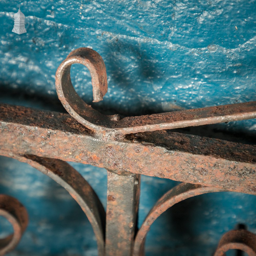 Scrollwork Pedestrian Gate