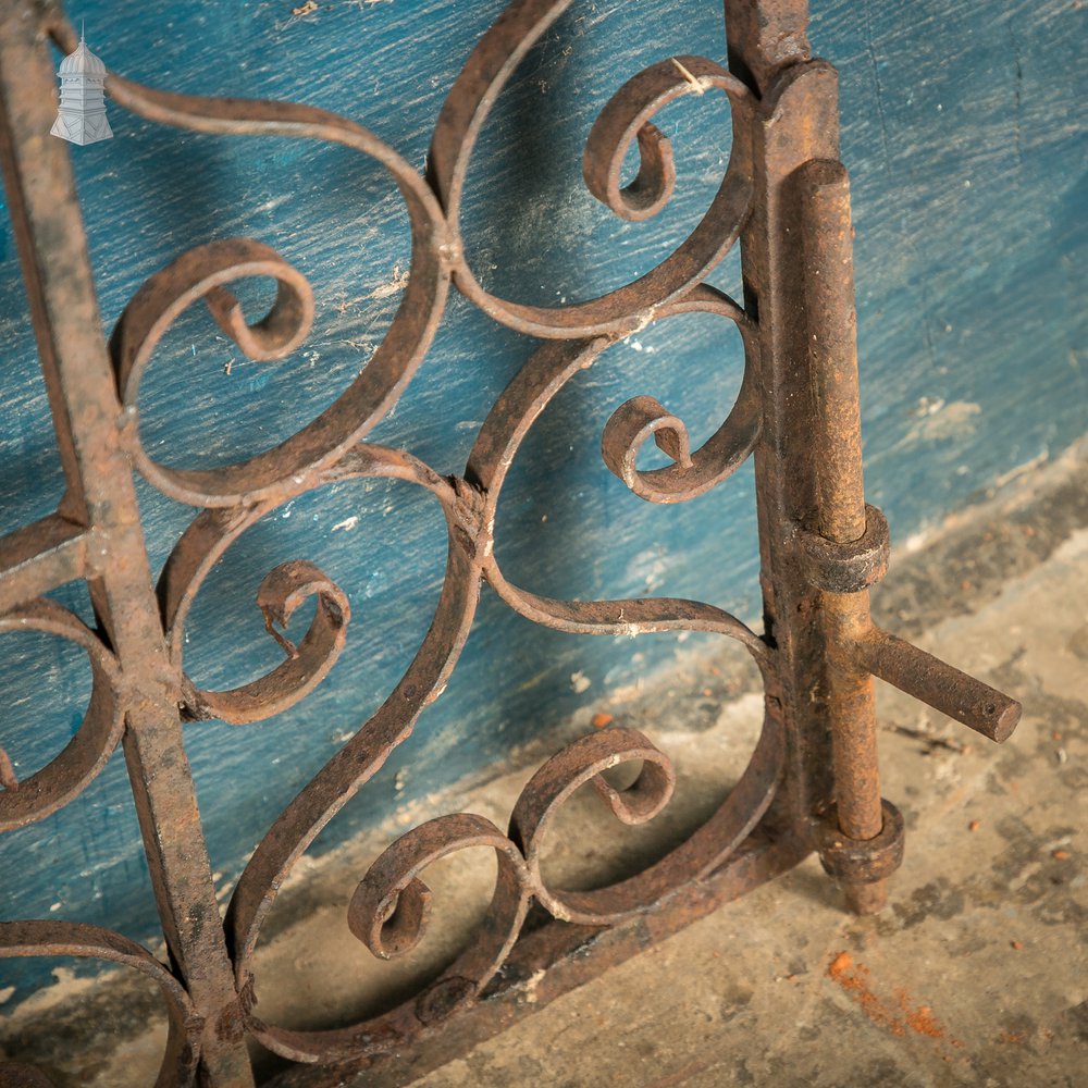 Scrollwork Pedestrian Gate