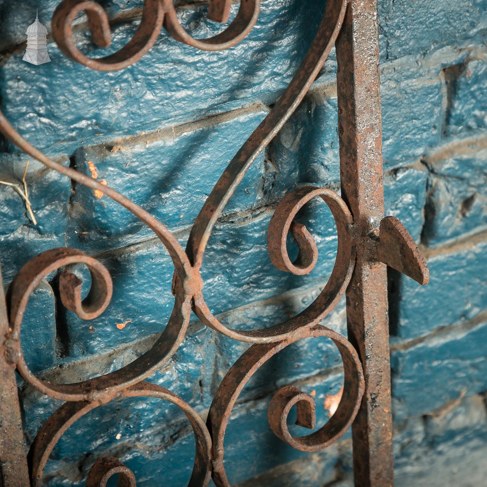 Scrollwork Pedestrian Gate