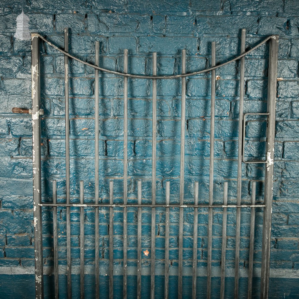 Side Gate with Swept Top Rail & Dog Bars