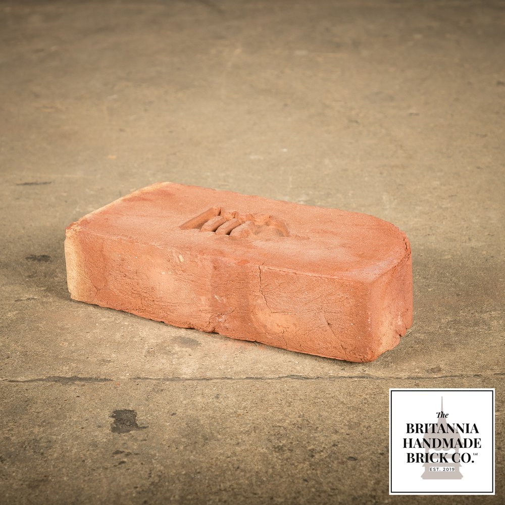 2” Single Bullnose, Handmade Period Style Red Brick