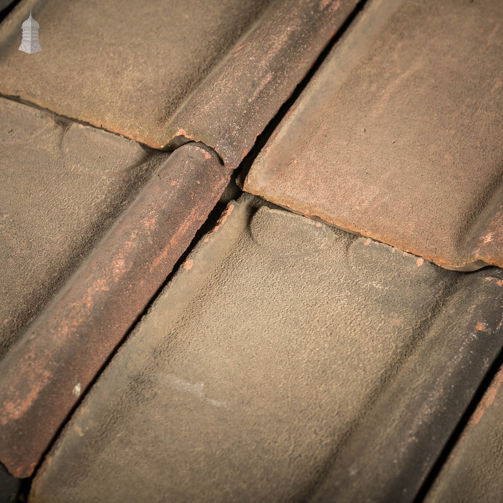 Belgian Pan Tile, Courtrai Roofing Tiles Stamped ACME, Batch of 330