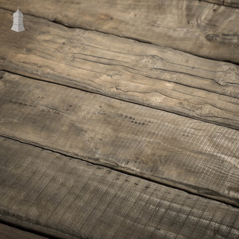 Bog Oak Boards, Cut from Reclaimed Riverband Pilings - 168 Square Metres