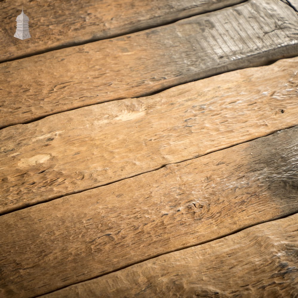 Bog Oak Boards, Cut from Reclaimed Riverband Pilings - 168 Square Metres