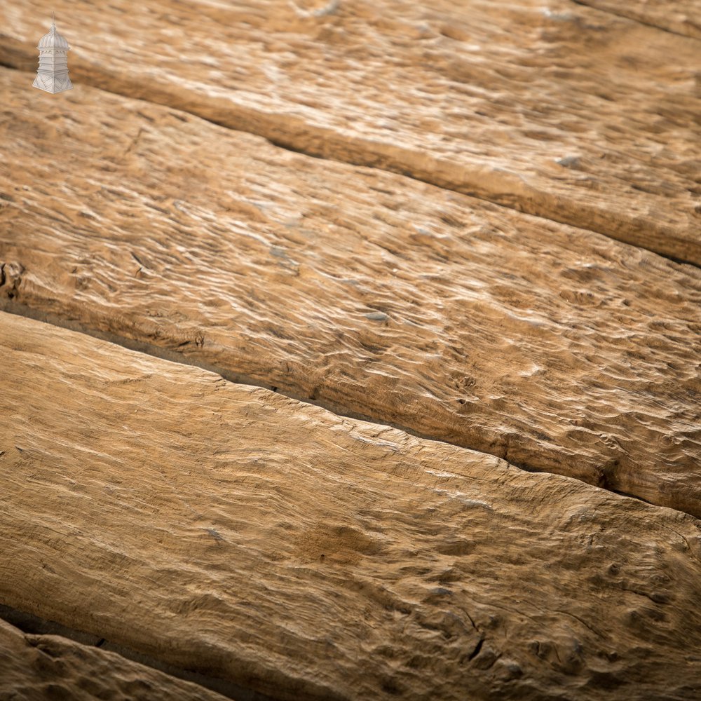 Bog Oak Boards, Cut from Reclaimed Riverband Pilings - 168 Square Metres