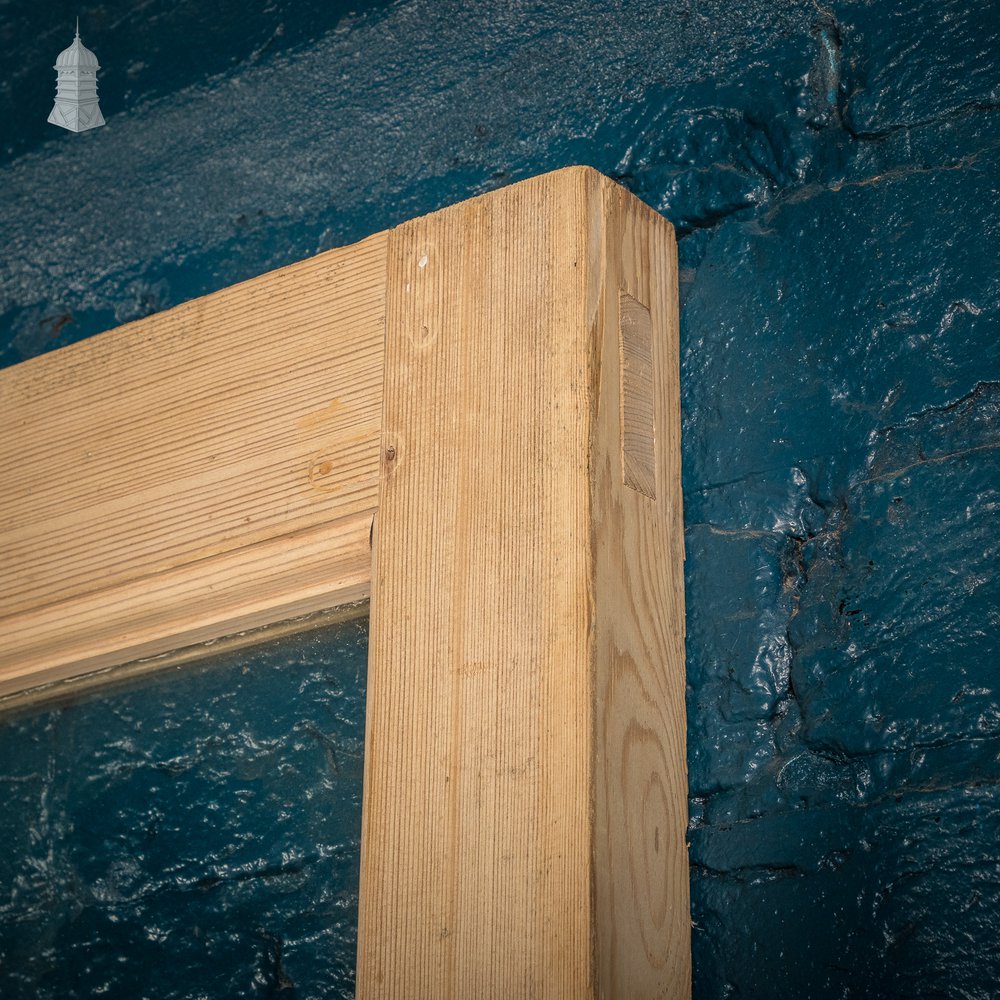 Half Glazed Door, Victorian Paneled Pine