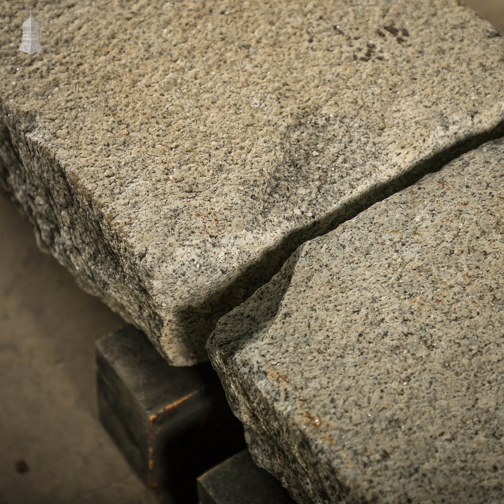 Granite Kurb Stones, Reclaimed Curb, Batch of 6 –Run of 6 Metres