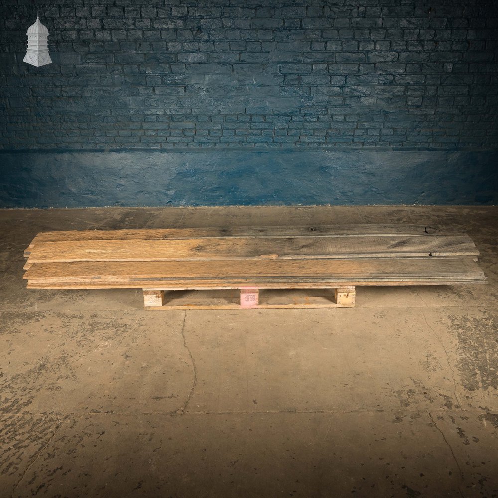 Bog Oak Boards, Cut from Reclaimed Riverbank Pilings - 7.5 Square Metres