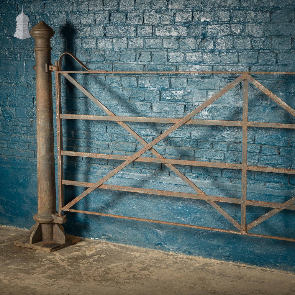 Estate Entrance Gate and Posts, Period Style