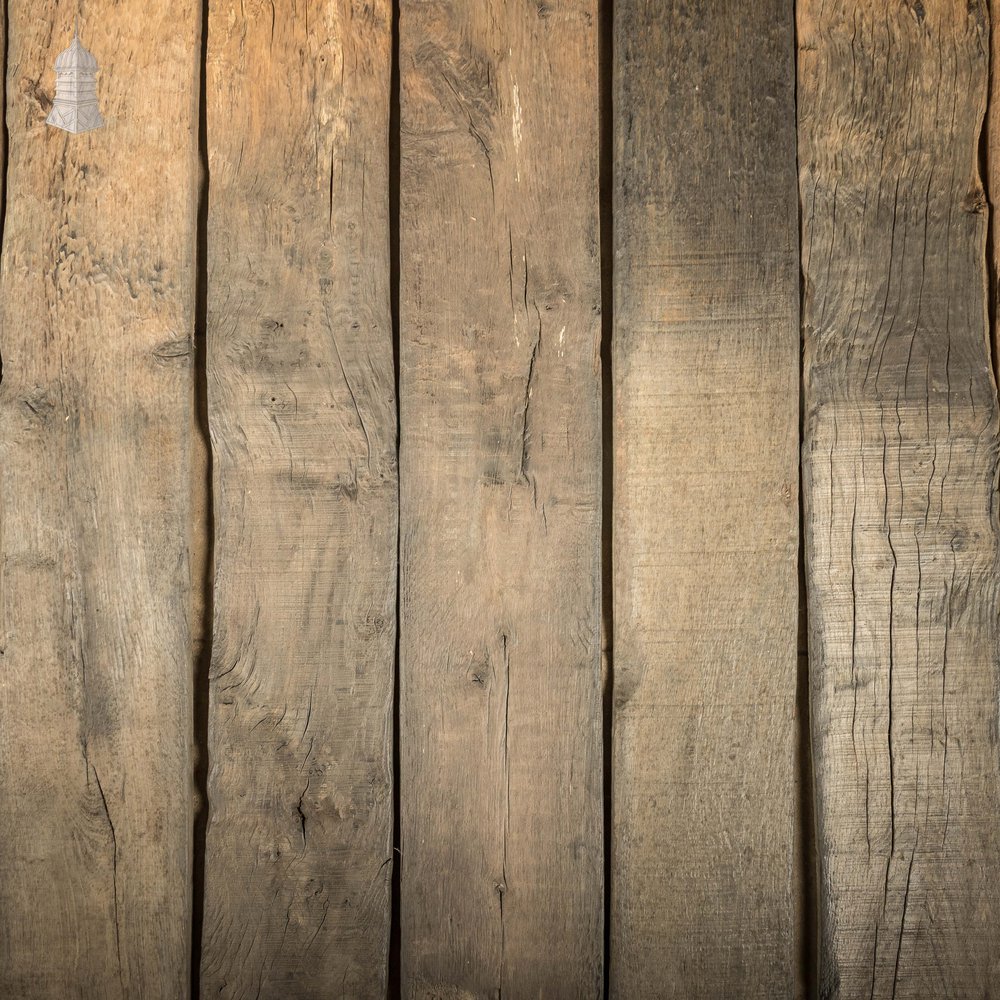 Bog Oak Boards, Cut from Reclaimed Riverbank Pilings - 7.5 Square Metres