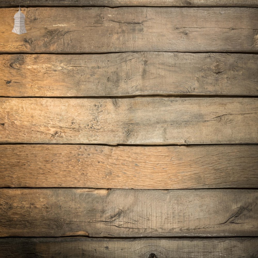 Bog Oak Boards, Cut from Reclaimed Riverbank Pilings - 7.5 Square Metres