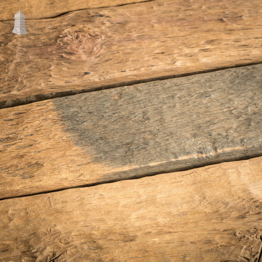Bog Oak Boards, Cut from Reclaimed Riverbank Pilings - 7.5 Square Metres