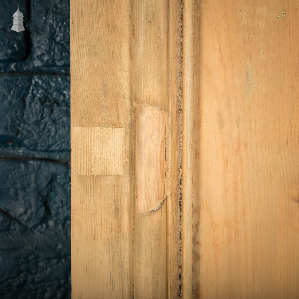 Pine Panelled Door, Victorian 4 Panel