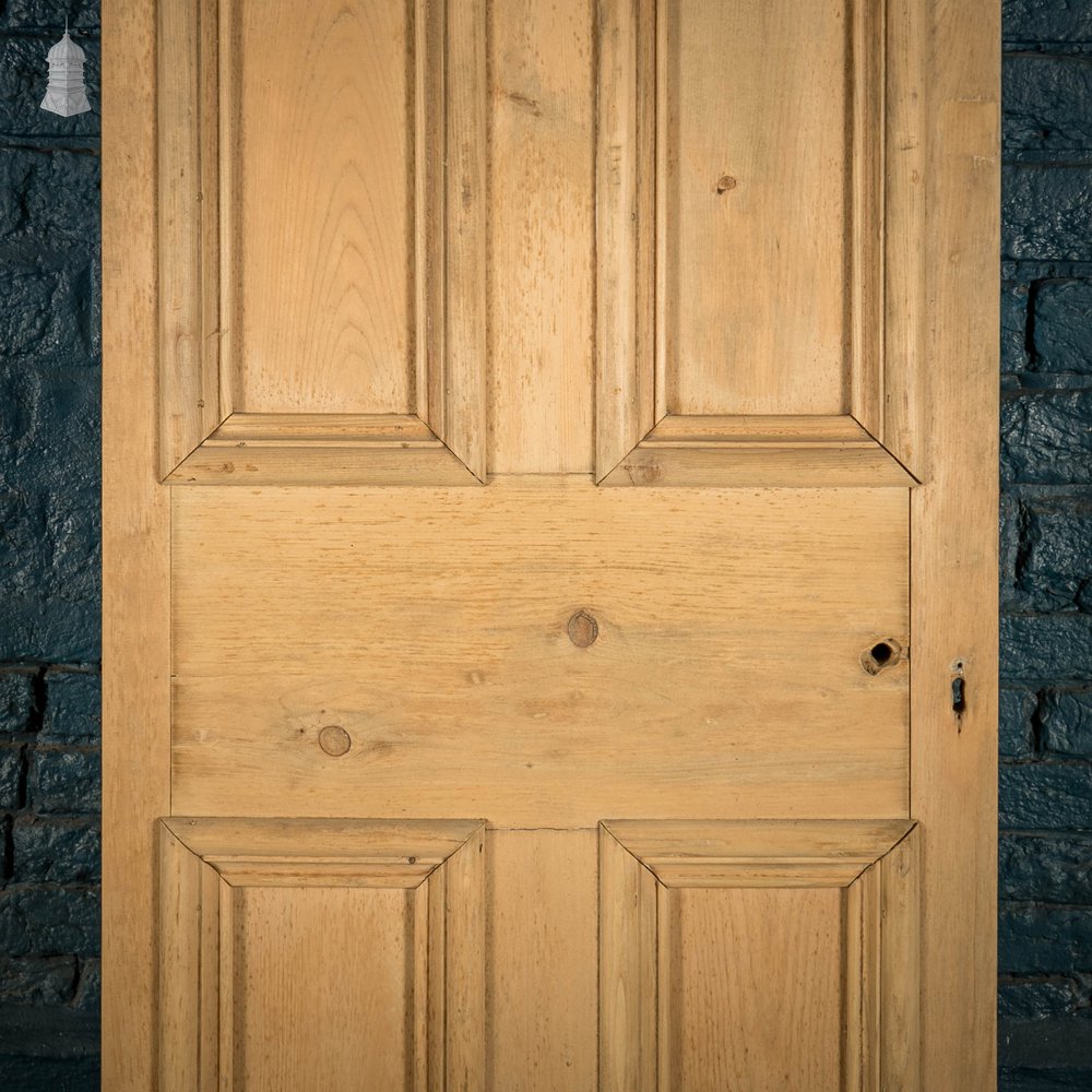 Pine Panelled Door, Victorian 4 Panel