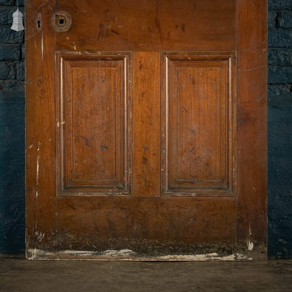 Mahogany Panelled Door, 6 Panel