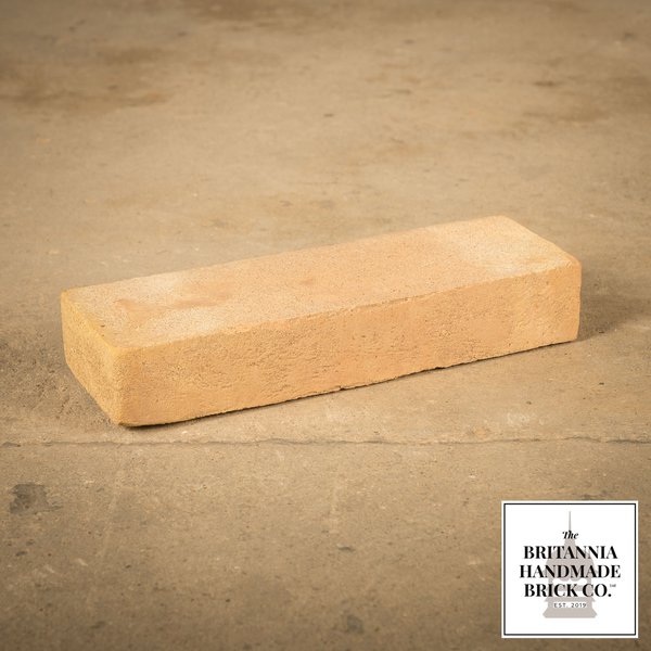 9 x 3" Buff Floor Brick, Period Style Handmade Paver