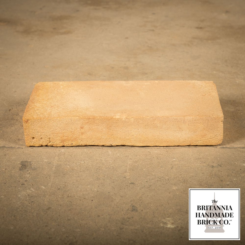 10 x 5" Buff Floor Brick, Period Style Handmade Paver