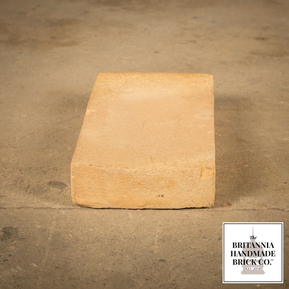 10 x 5" Buff Floor Brick, Period Style Handmade Paver