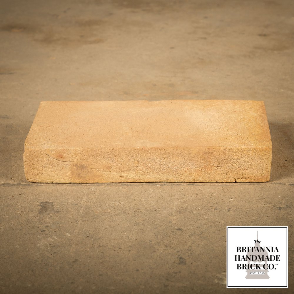 10 x 5" Buff Floor Brick, Period Style Handmade Paver