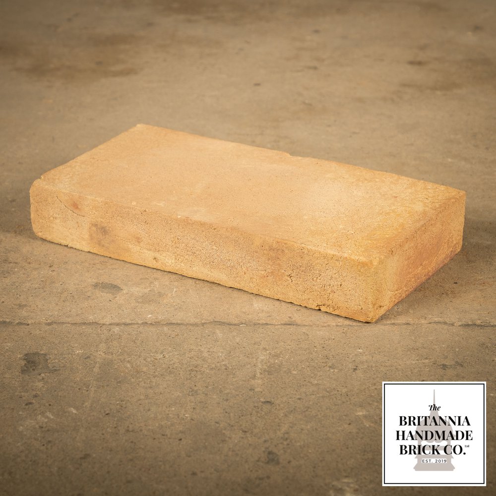 10 x 5" Buff Floor Brick, Period Style Handmade Paver