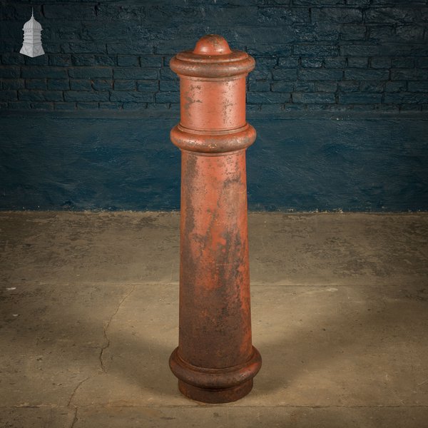 Cannon Style Bollard, Cast Iron