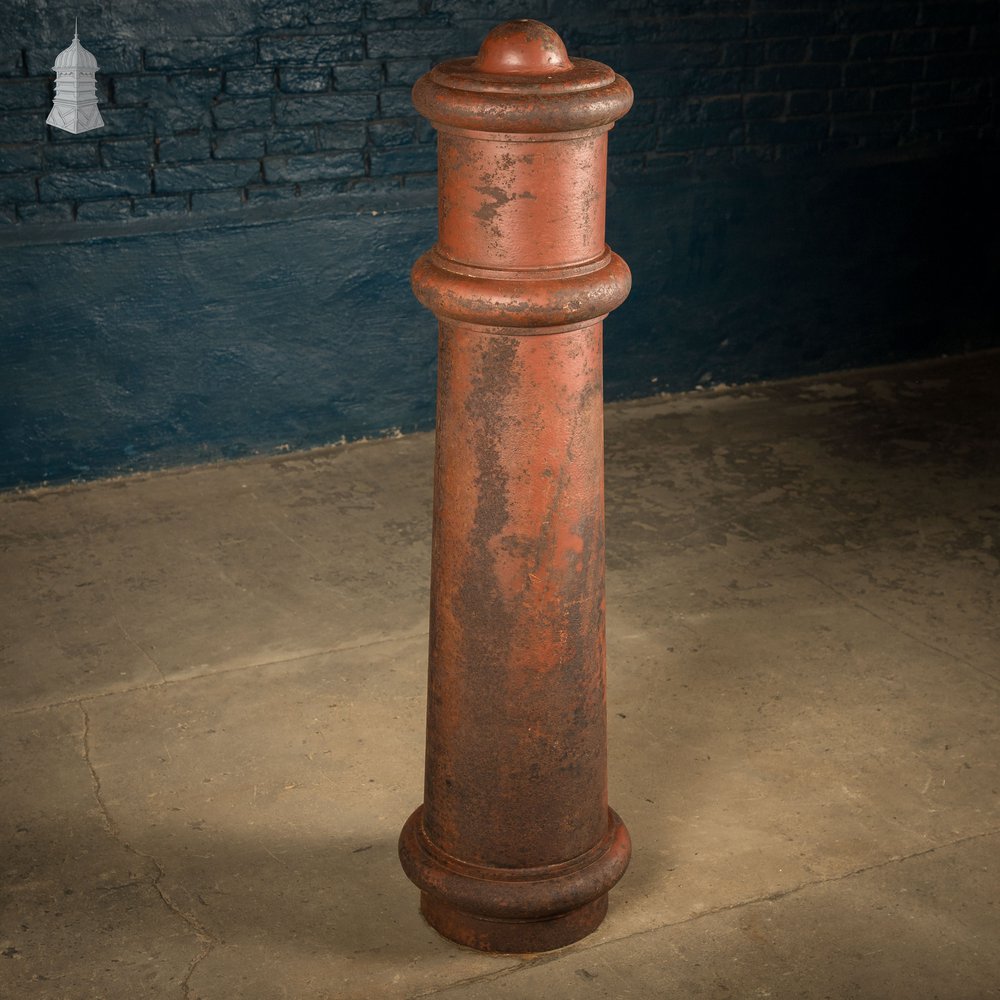 Cannon Style Bollard, Cast Iron