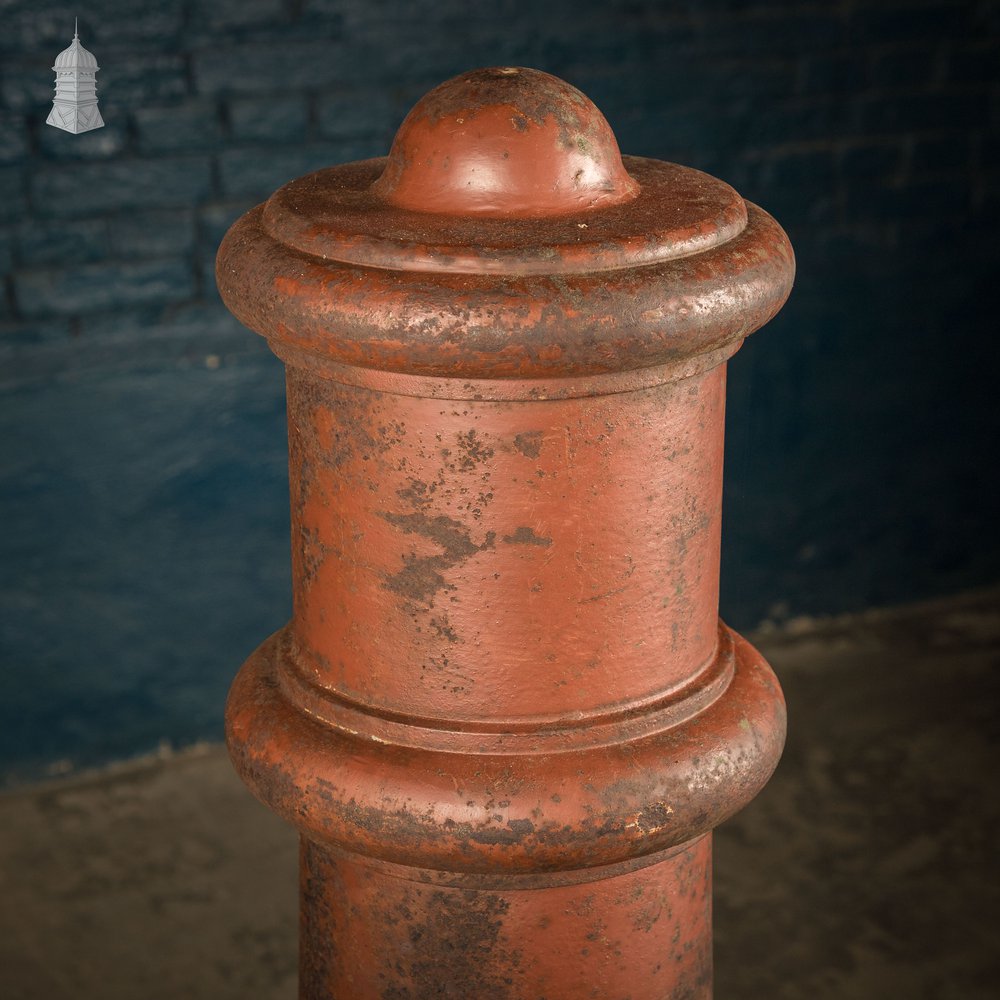 Cannon Style Bollard, Cast Iron