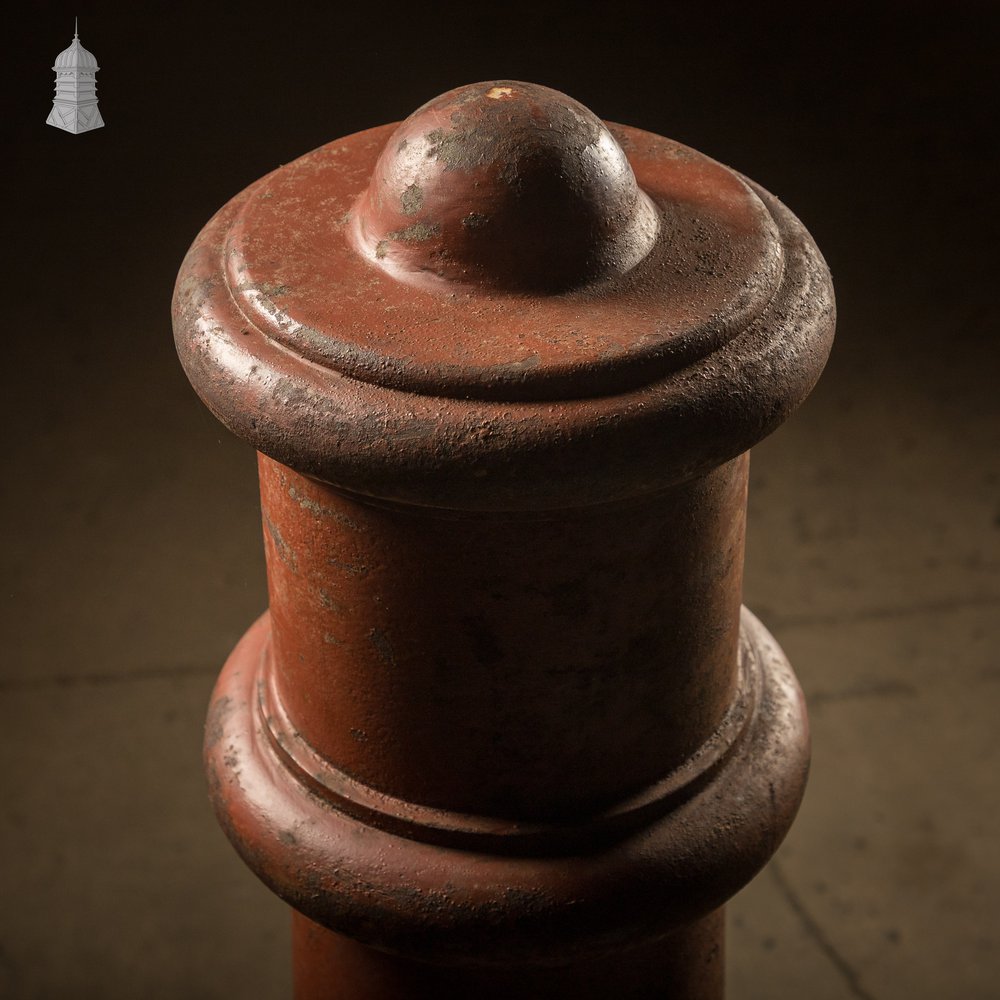 Cannon Style Bollard, Cast Iron