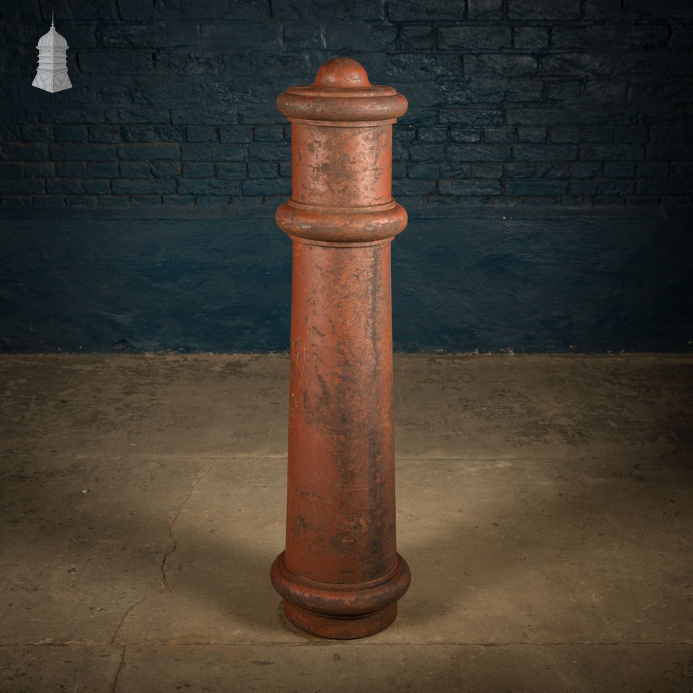 Cannon Style Bollard, Cast Iron