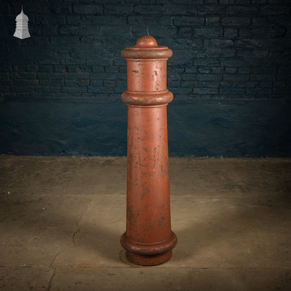Cannon Style Bollard, Cast Iron