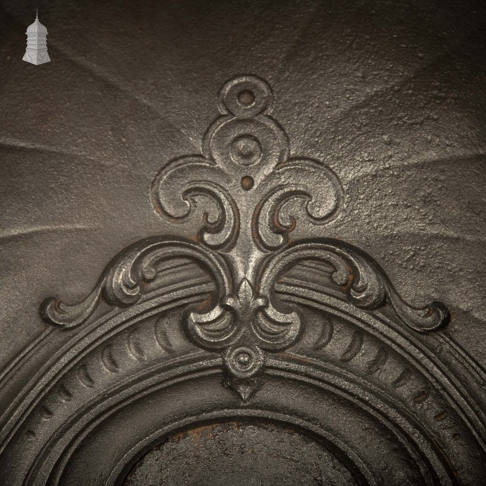 Cast Iron Insert, Ornate Arched Design