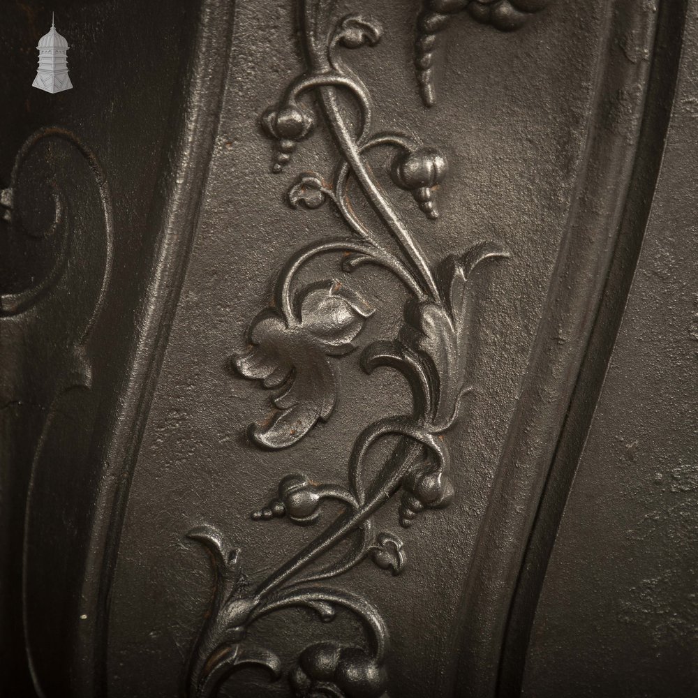 Cast Iron Insert, Ornate Arched Design