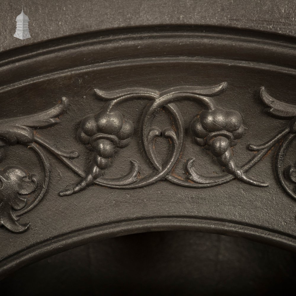 Cast Iron Insert, Ornate Arched Design