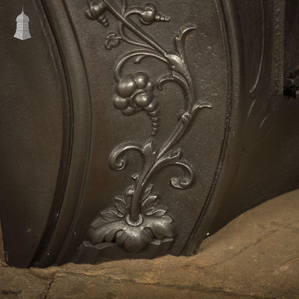 Cast Iron Insert, Ornate Arched Design