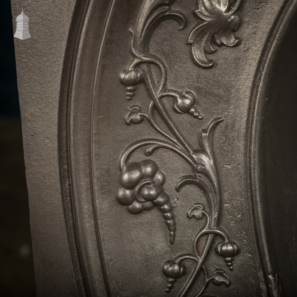 Cast Iron Insert, Ornate Arched Design