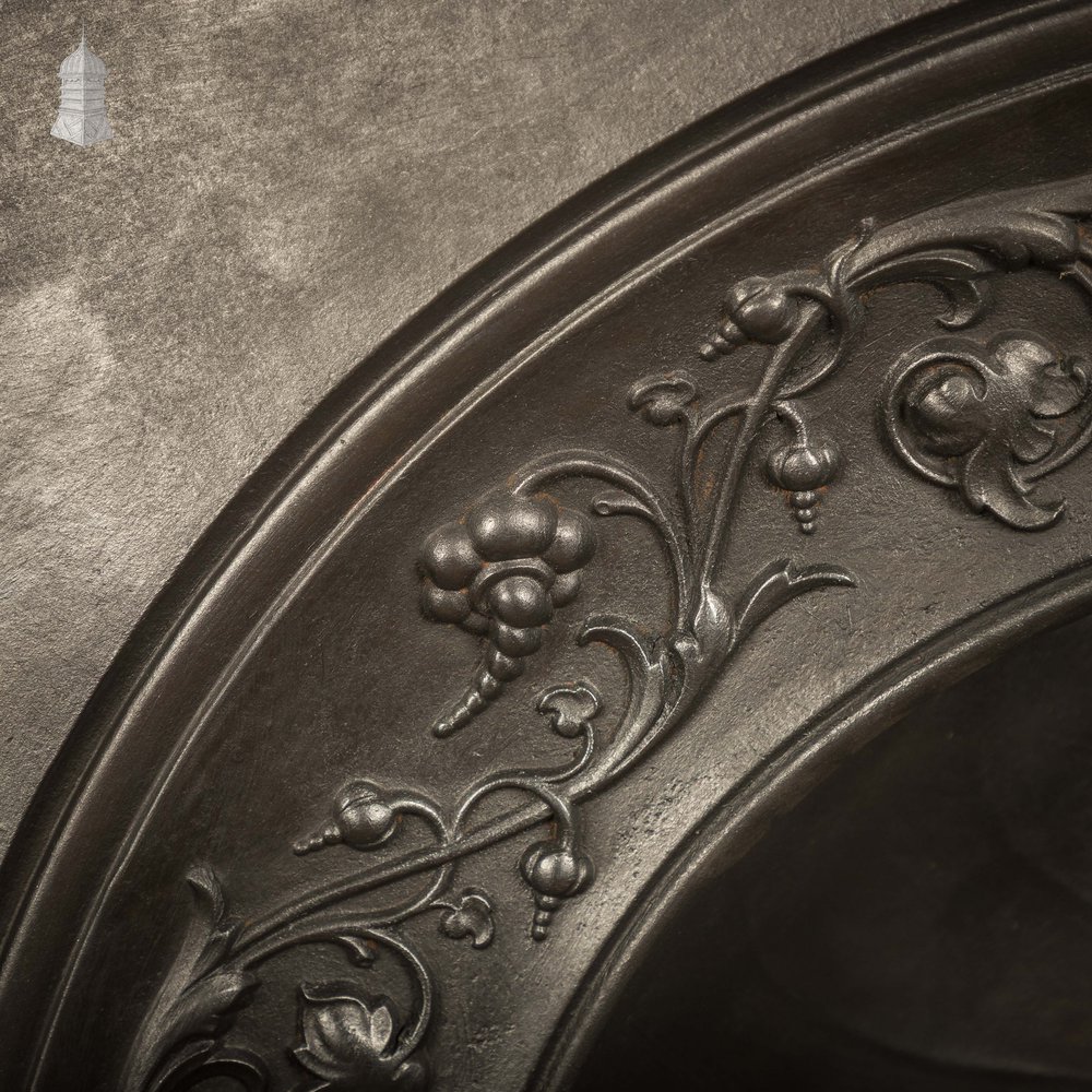Cast Iron Insert, Ornate Arched Design