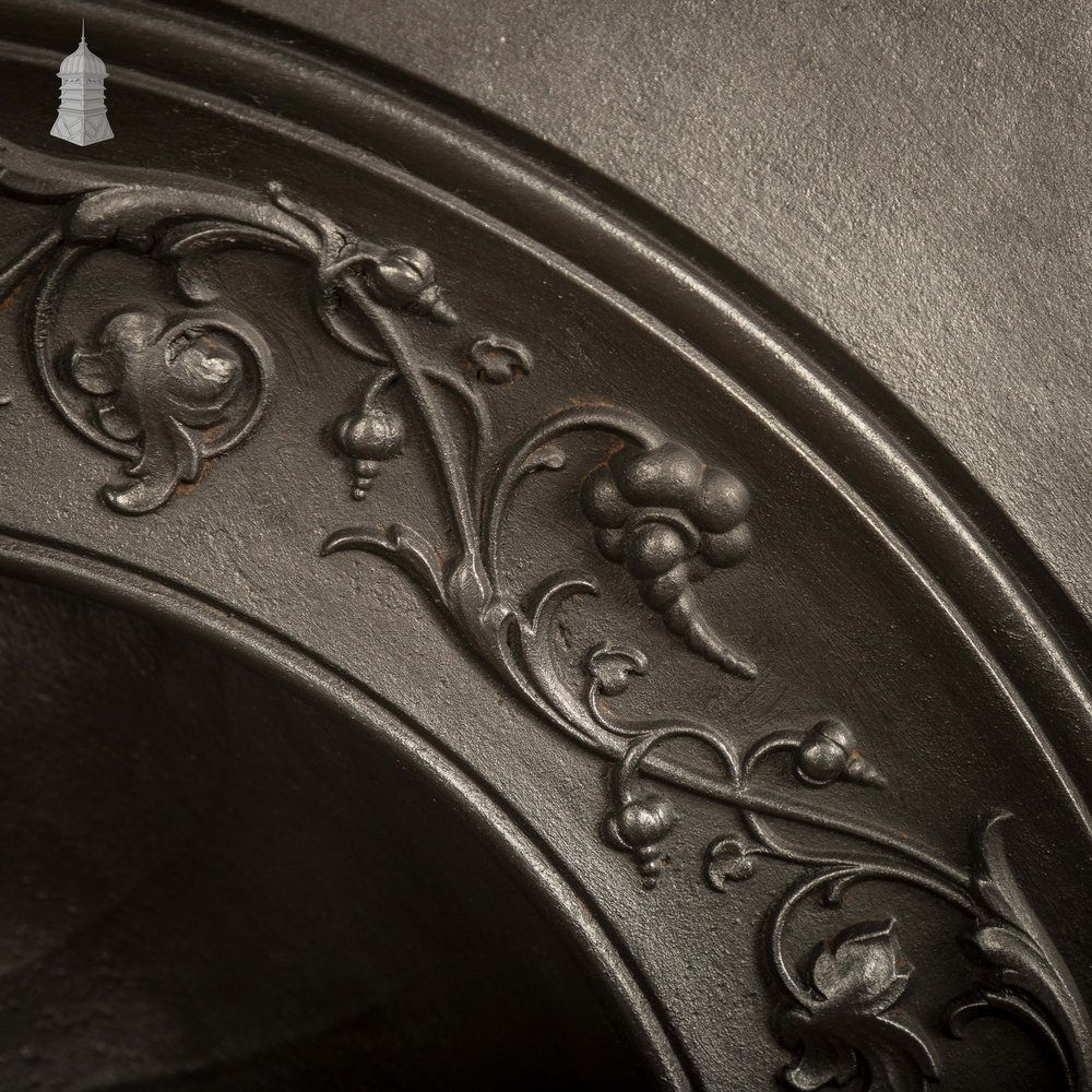 Cast Iron Insert, Ornate Arched Design