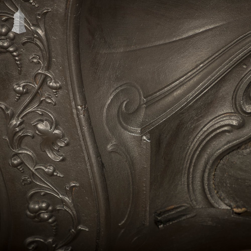 Cast Iron Insert, Ornate Arched Design